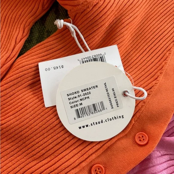 Staud Shoko Colorblock Dress - Picture 4 of 5